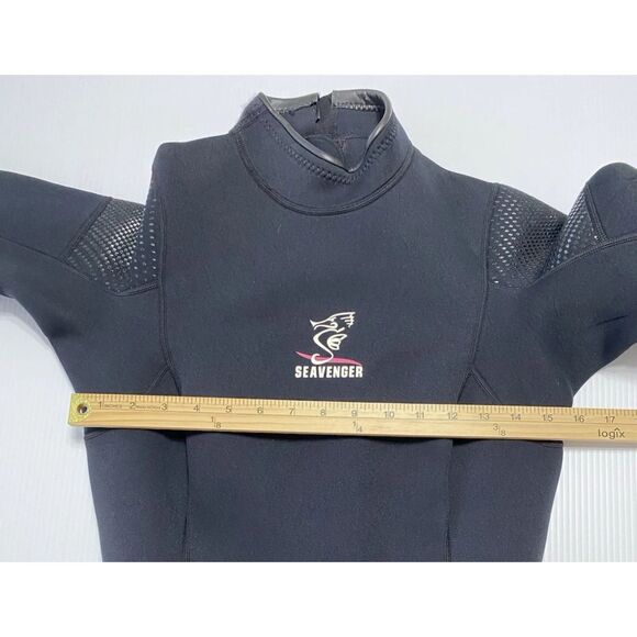 Seavenger Alpha 3mm Neoprene Fullsuit Wetsuit, Black, Women's Size 9 - Picture 3 of 16